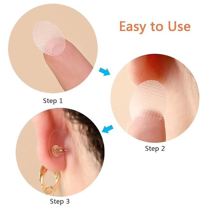Premium Earlobe Support Patches (100 PCS)
